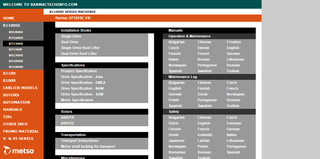 Technical information website – Metso New Zealand