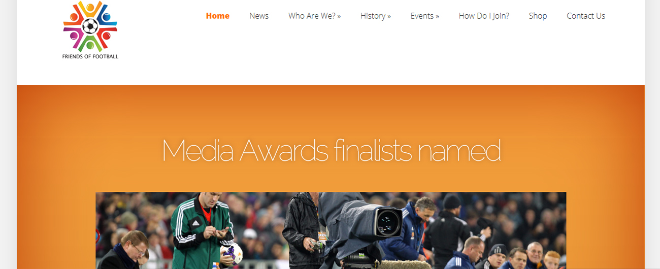 Website – Friends of Football