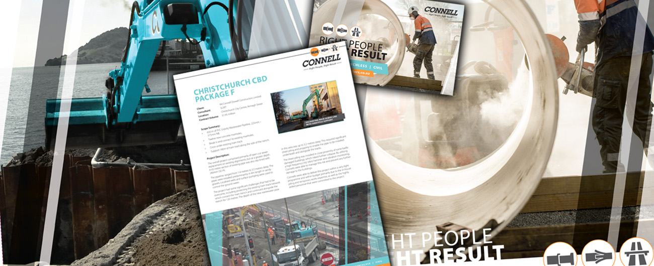 Promotional Collateral – Connell Contractors