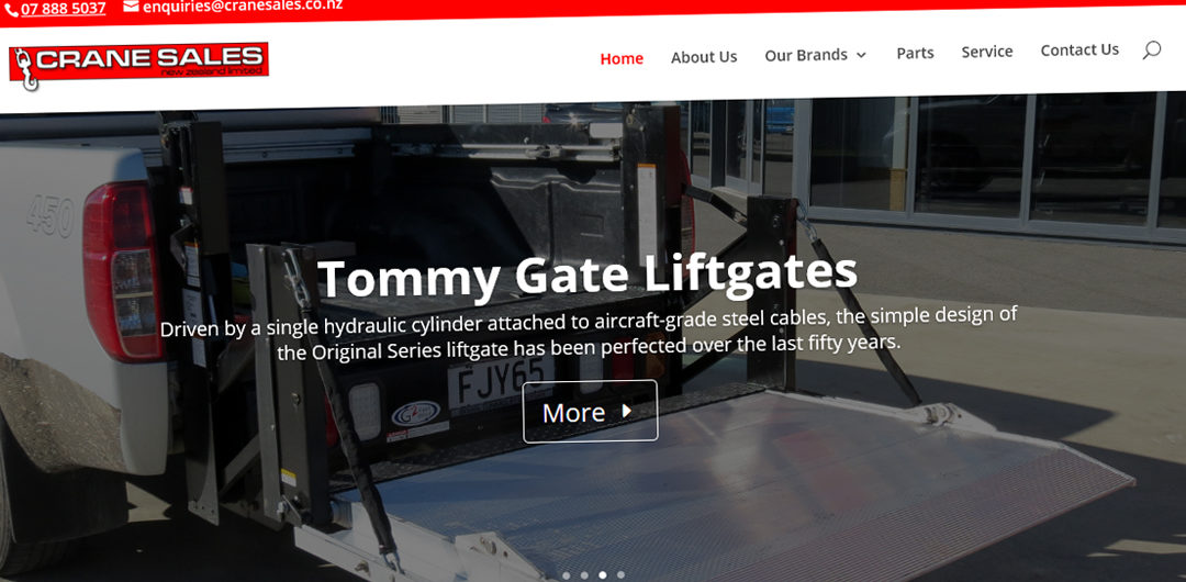 Website – Crane Sales NZ Ltd